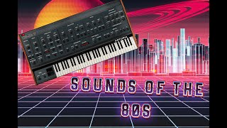 Arturia OB-Xa V first look and sound demo ( sounds of the 80's )
