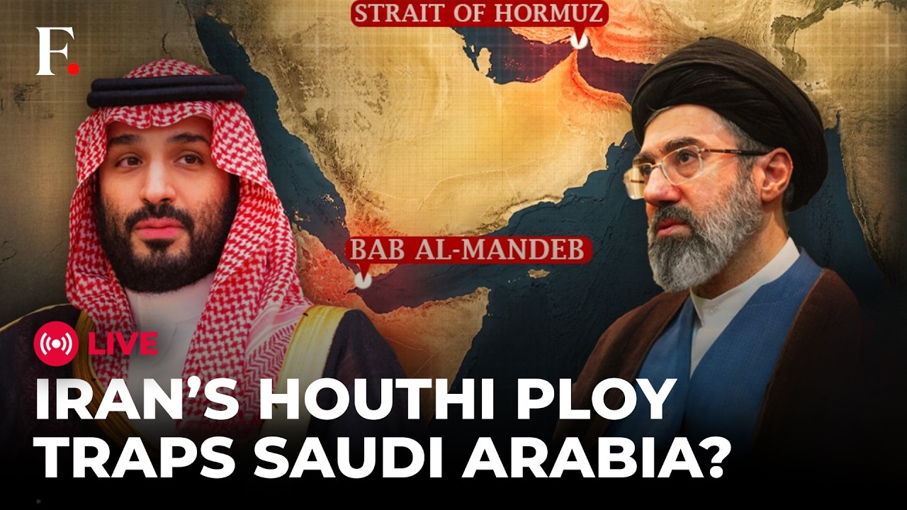 LIVE: Houthis Strike Saudi Oil Sites in Red Sea | How Iran Trapped Saudi Arabia From Both Sides