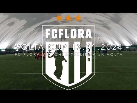 Volta Cup: FC Flora 2012 vs Põhja-Tallinna JK Volta 2012 - 13.01.2024 (2:0) - III koha mäng