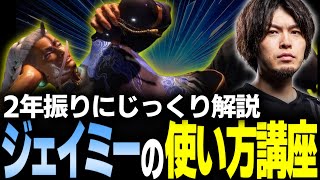 【スト6】2年ぶりにじっくり解説!なるおのジェイミー立ち回り&コンボ講座【なるお・ストリートファイター6】