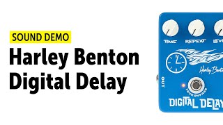 Video thumbnail for Harley Benton Digital Delay Sound Demo (no talking) with Novation Peak by Bonedo Synthesizers