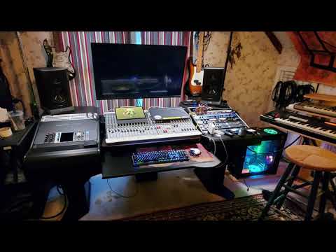 Rebuilding the studio around the RAB Audio Desk.