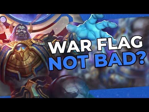 Sometimes WAR FLAG is actually not a bad idea… ZOOMING ATLAS BUILD!