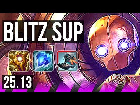 BLITZCRANK & Xayah vs SORAKA & Jinx (SUP) | EUW Master | 25.13
