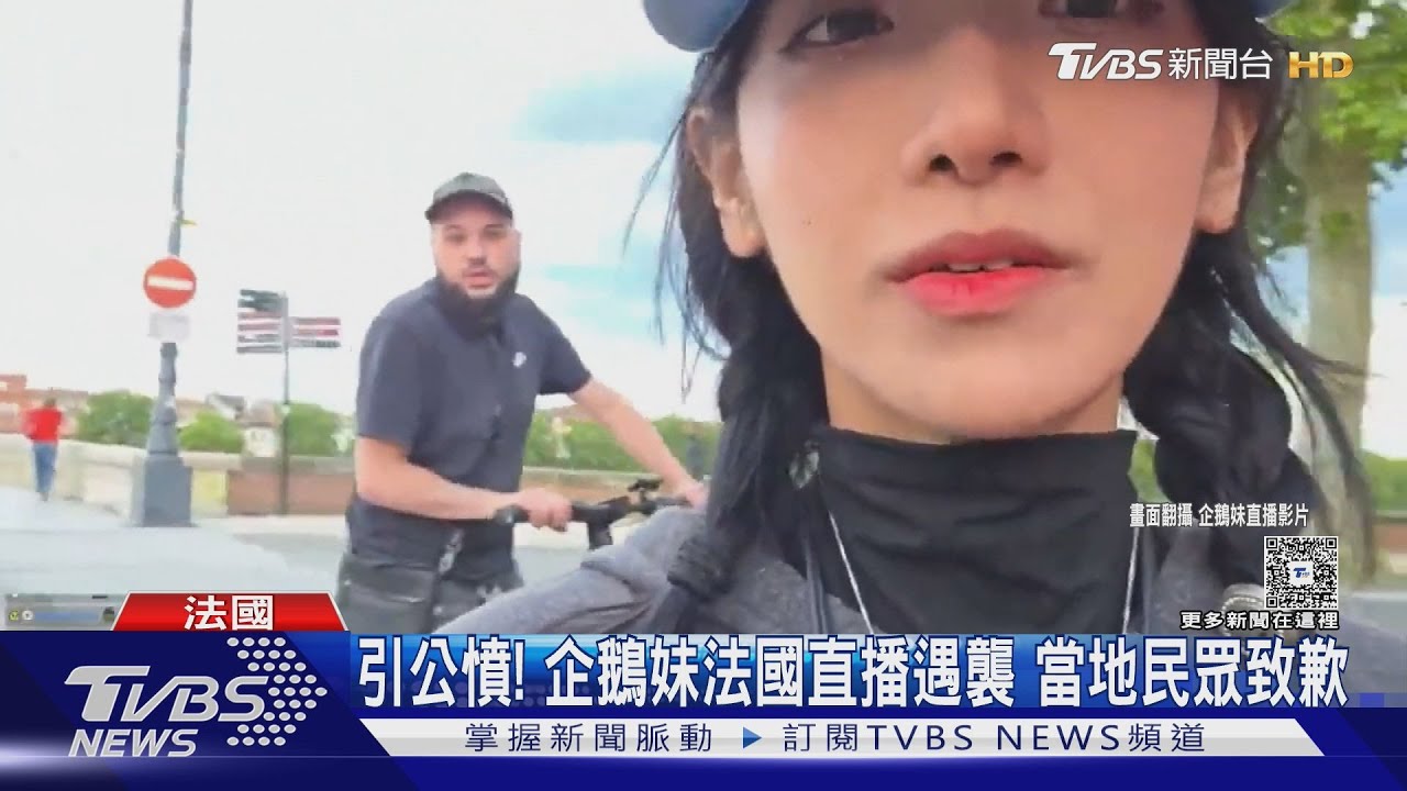 法國黑衣男揮拳+辱罵「滾出我的國家」 企鵝妹遭公然歧視傻眼