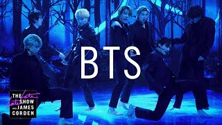 BTS  - Black Swan (Live on The Late Late Show with