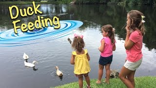 A trip to feed the Ducks and Turtles!