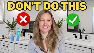 9 Items Making Your Bathroom Cluttered 