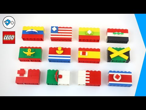 LEGO BANDEIRAS DO MUNDO parte 8