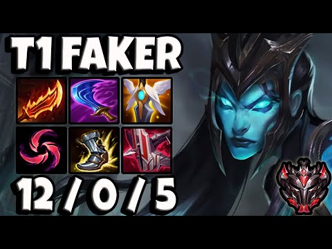 T1 Faker KALISTA vs EZREAL [ ADC ] Patch 11.18 Ranked Korea ✅