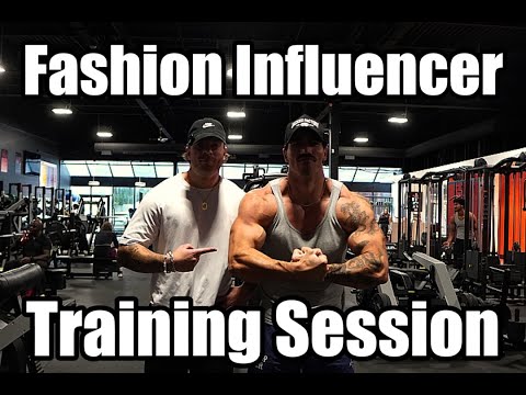 Training a Fashion Influencer | Back Day + Burritos