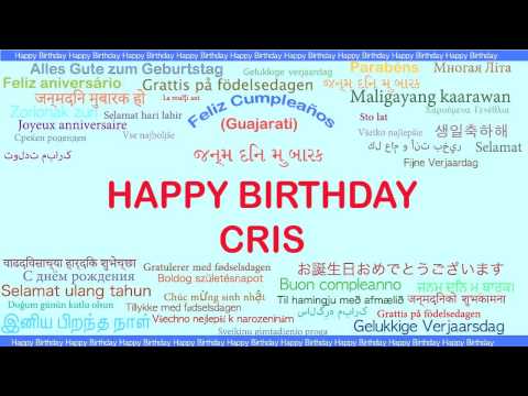 Cris   Languages Idiomas - Happy Birthday