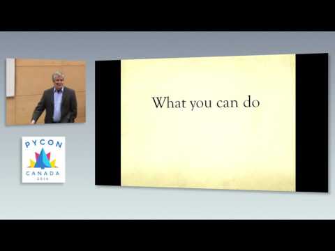 PyCon Canada 2016 - Raymond Hettinger (Saturday Afternoon Keynote)