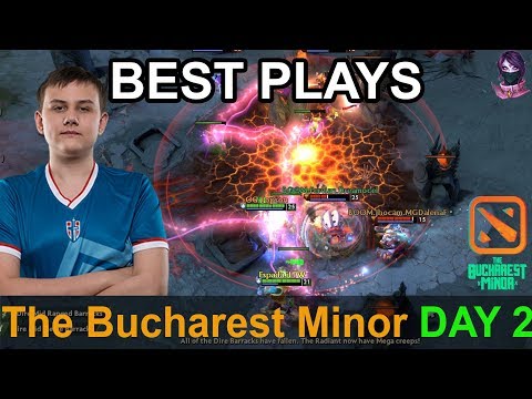 The Bucharest Minor BEST PLAYS Day 2 Highlights Dota 2 Time 2 Dota #dota2 #bucharestminor