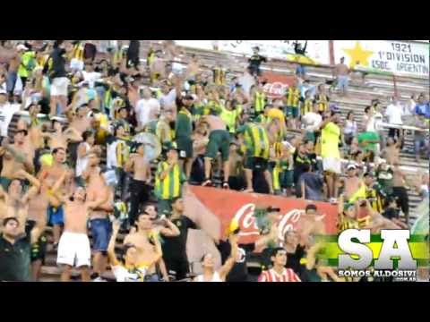 "Huracán 1 - Aldosivi 1 // Www.SomosAldosivi.Com.Ar" Barra: La Pesada del Puerto • Club: Aldosivi