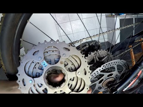 Diferenças entre os Cassetes Shimano HG50 e HG62