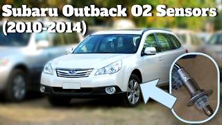 Subaru Outback Oxygen Sensor Replacement (2010-2014) - P0031 & P0030 Engine Codes