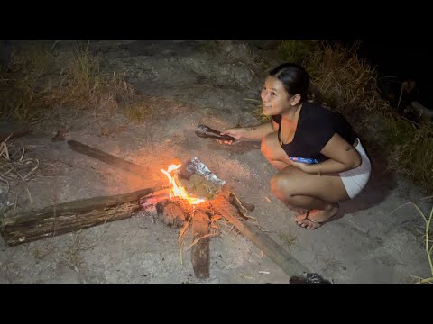 Vlog9. Trying food we never tried before🫠😍.Cooking outdoor challenge🍔🎥🤪🔥