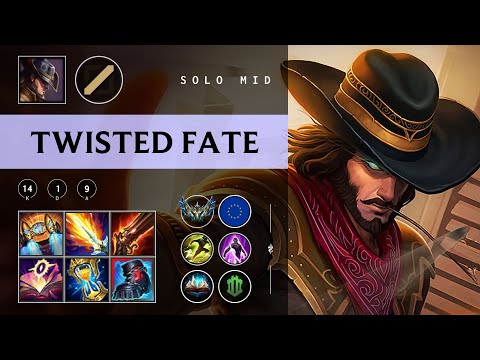 Twisted Fate Mid vs Akali - EUW Challenger Patch 25.24