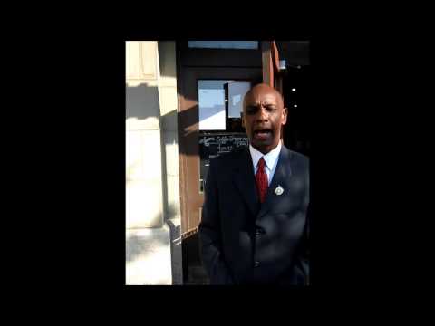 Cecil Thomas Visits Cincy Chamber Members at Coffee Emporium