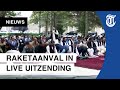 Bizar: gebed gaat ongestoord verder tijdens raketaanval