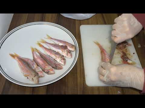 KAKO OČISTITI RIBU TRLJU - TRILJU?