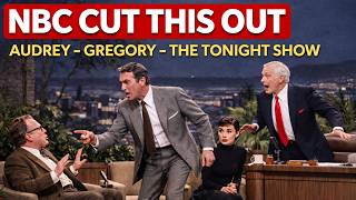 Critic Humiliated Audrey—Gregory Immediately Stepped In… The Tonight Show Episode NBC Never Aired