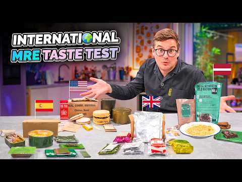 Chef Taste Tests International Military Ration Packs (MRE) | Sorted Food