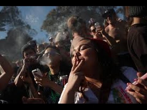 Smoking Marijuana at the Concert