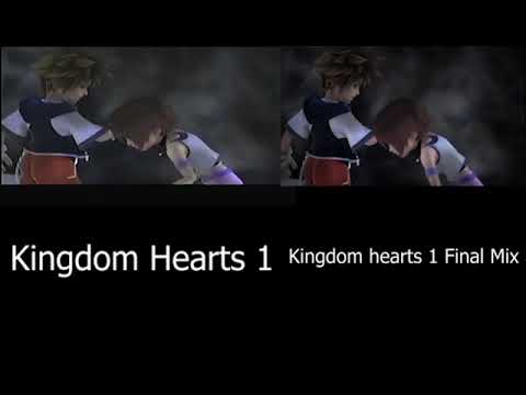 Kingdom Hearts 1 VS Kingdom Hearts 1 Final Mix : Ending Cutscene Comparison