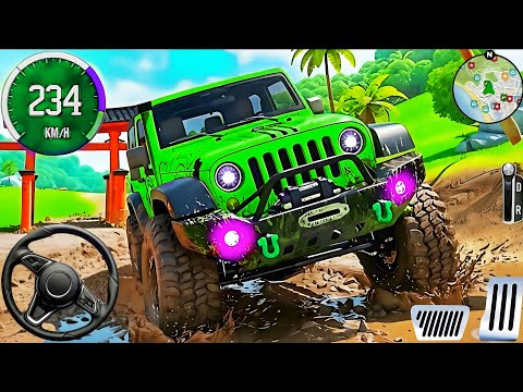 4x4 Offroad Jeep Driving Simulator 3D - Drive SUV 4x4 jeep Offroad Game - Android GamePlay | #3