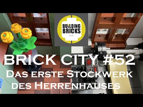 Brick City #52 Das erste Stockwerk des Herrenhauses