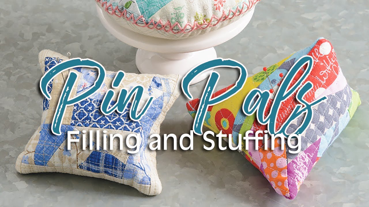 Pin Pals Book - Filling and Stuffing Pincushions with Carrie Nelson | Fat Quarter Shop