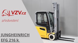 Jungheinrich EFG 216 k gaffeltruck 3-hjulet til salg - Billede 4 | Machineryline DK Jungheinrich EFG 216 k gaffeltruck 3-hjulet | Billede 4 - Machineryline
