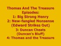 Thomas And The Treasure Norwgian DVD