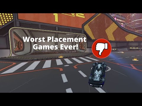 Worst Placement Games Ever! (1v1 Rocket League Placement Games Season 6 with Comms)