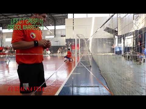 TAÇA PARANÁ LIFS C.T GRESFI X CRESOL MARRECO FUTSAL