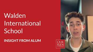 Walden International School, Alumnus Video Review from Andrew Mis