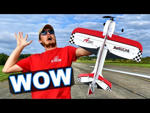 BEST Beginner RC Stunt Plane ANYONE Can Fly!! - RadioLink A560