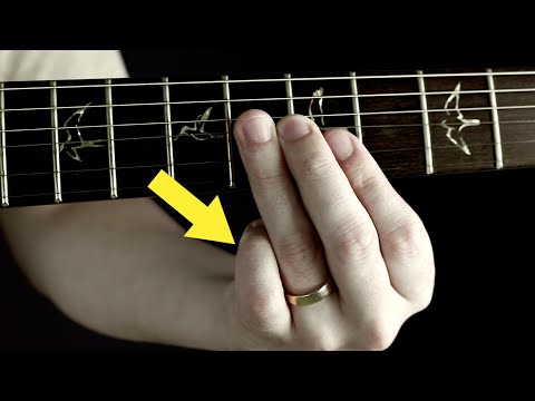 A Guitar Player's Pinky