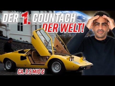 Insane! The 1st Countach in the world! 🌏😱I Hamid Mossadegh