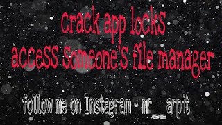 access someone&#39;s gallery, file manager via google crome