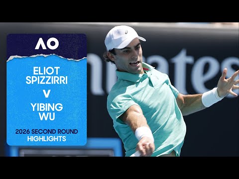 Eliot Spizzirri v Yibing Wu Highlights | Australian Open 2026 Second Round