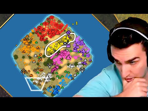 Squeezed between 3 players in a top FFA...