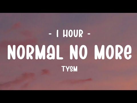 [1 HOUR - Lyrics] TYSM - Normal No More