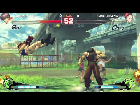 USFIV: Zombiemaniac (Guy) vs RSD.CharmingRogue (Cammy) - The Colosseum FGT