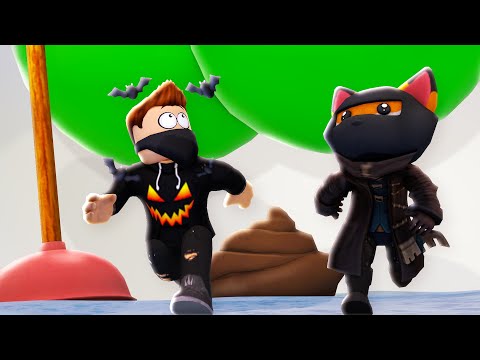 Seltsamer Grüner PO greift Roman und Lars an