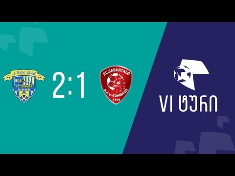 Chikhura 2 vs FC Saburtalo 1 - 09/04/2017