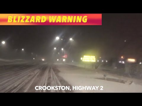 BLIZZARD WARNING: Northern Valley Road & Weather Report