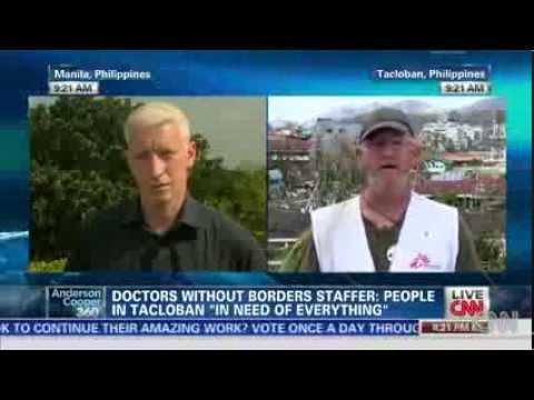 Doctors Without Borders help typhoon Haiyan survivors - Anderson Cooper